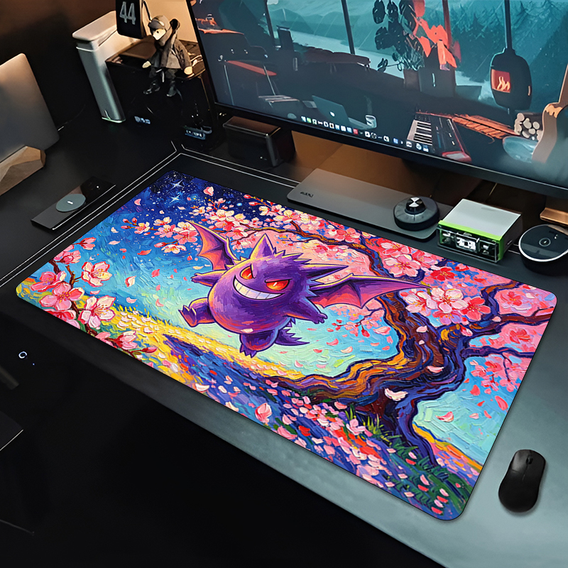 Gaming Accessories Stand - Mouse Pad sakura Gengar Gaming Accessories