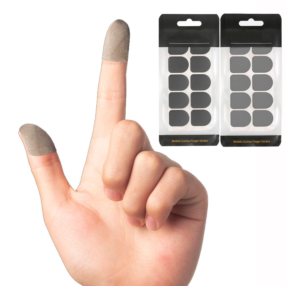 Gaming Accessories Bundle - 10PCS Anti Sweat Non Slip Finger