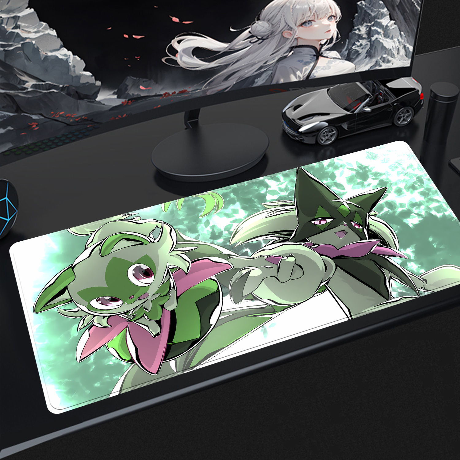 Gaming Accessories Wholesale - Kawaii Pokemon Meowscarada Gaming Desk Mouse