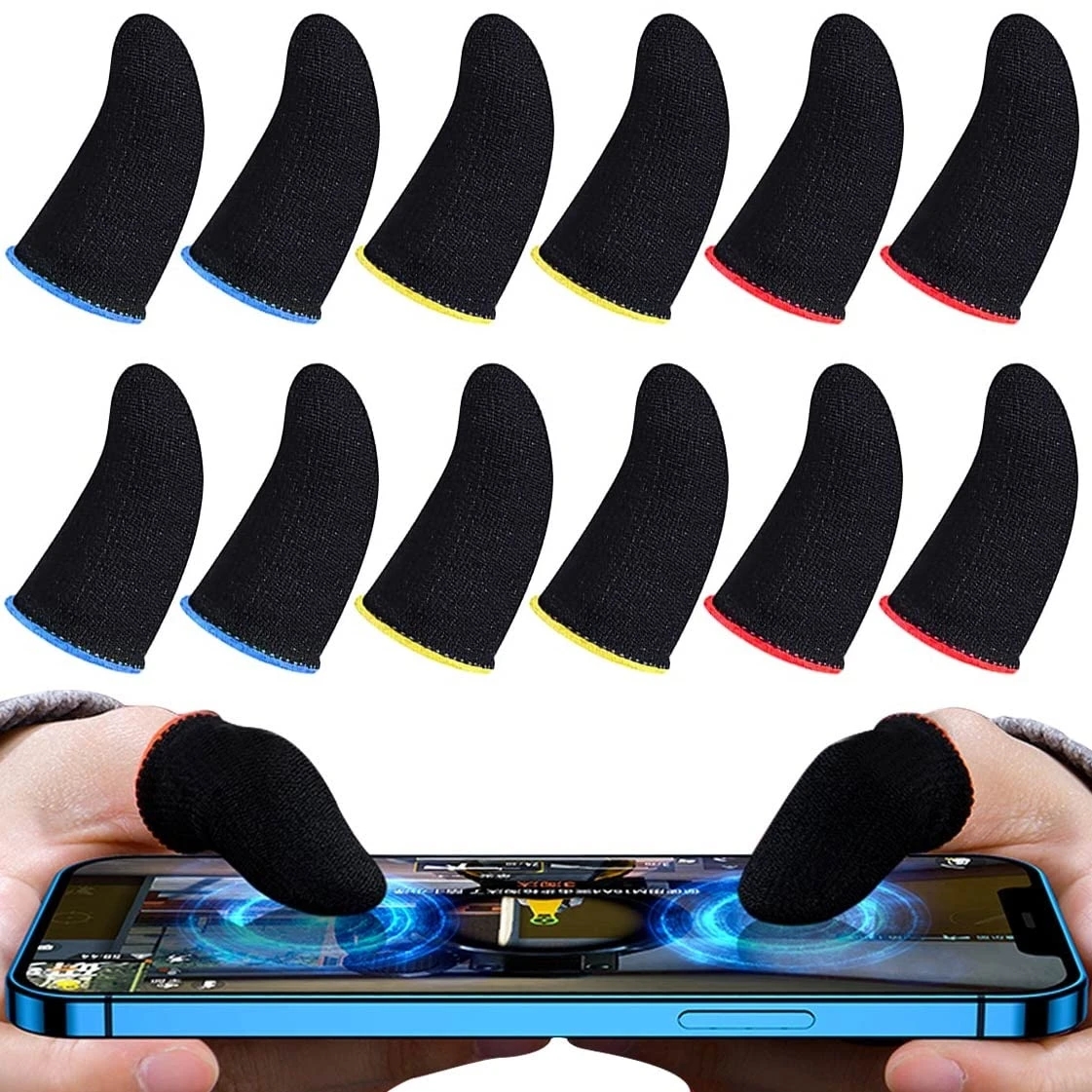 Gaming Accessories Bundle - Finger Cover Game Controller For PUBG