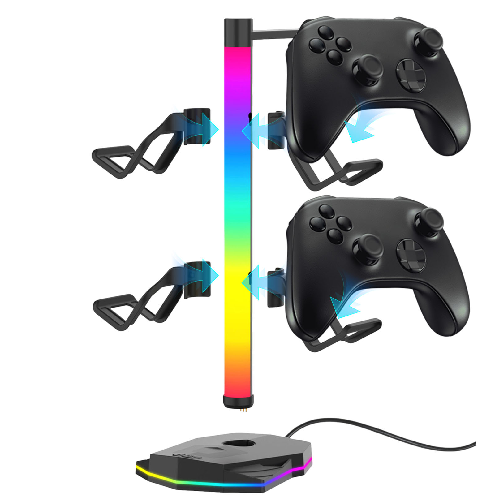 Gaming Accessories Rgb - Headset Controller Display Stand with RGB