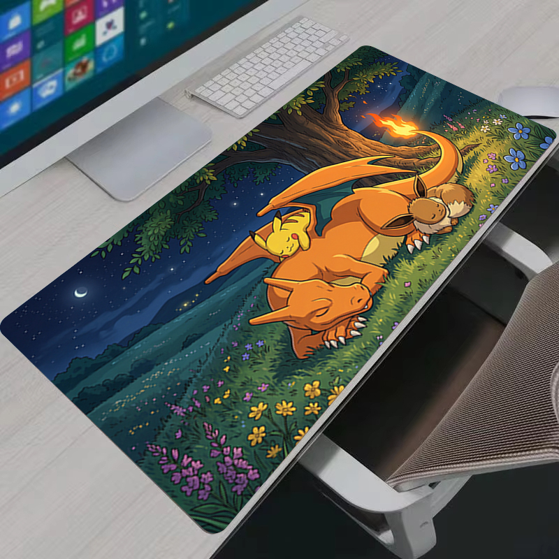 Gaming Accessories Stand - Mouse Pad Anime PC Gamer Cabinet