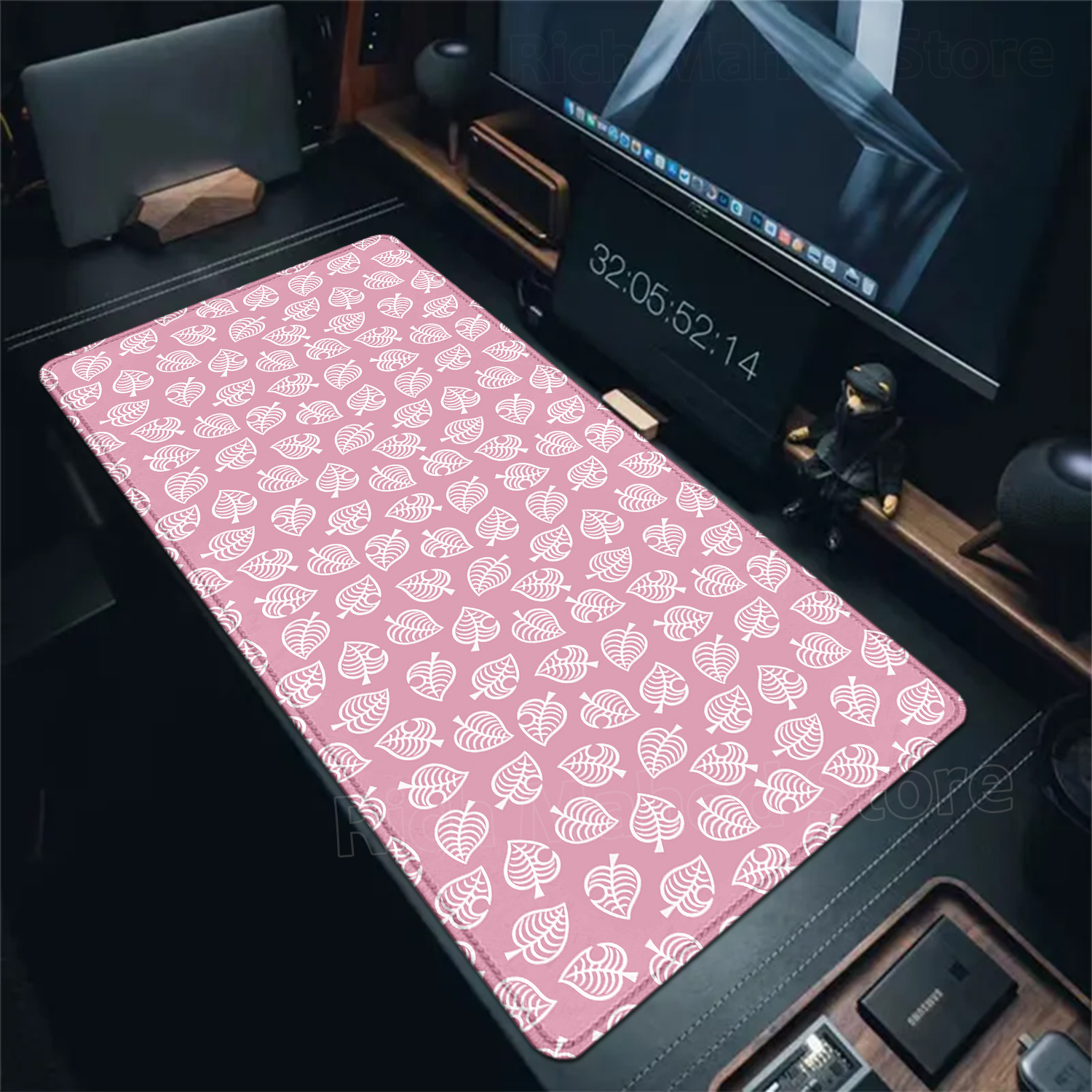Vintage Floral Green Leaves Mo - Vintage Gaming Accessories recensione e prezzo