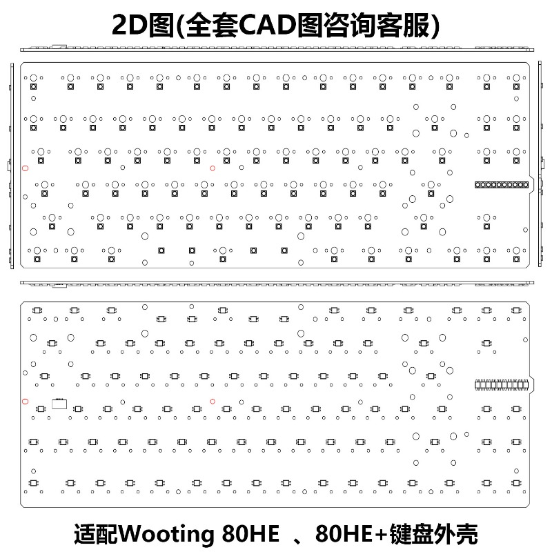 AR80 Pcba Keyboard Positioning - Gaming Accessories Rgb recensione e prezzo