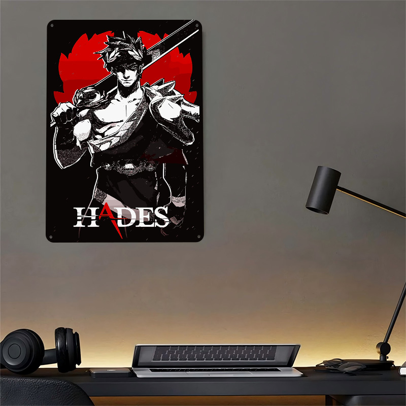 Hades Game Metal Poster Custom - Vintage Gaming Accessories recensione e prezzo