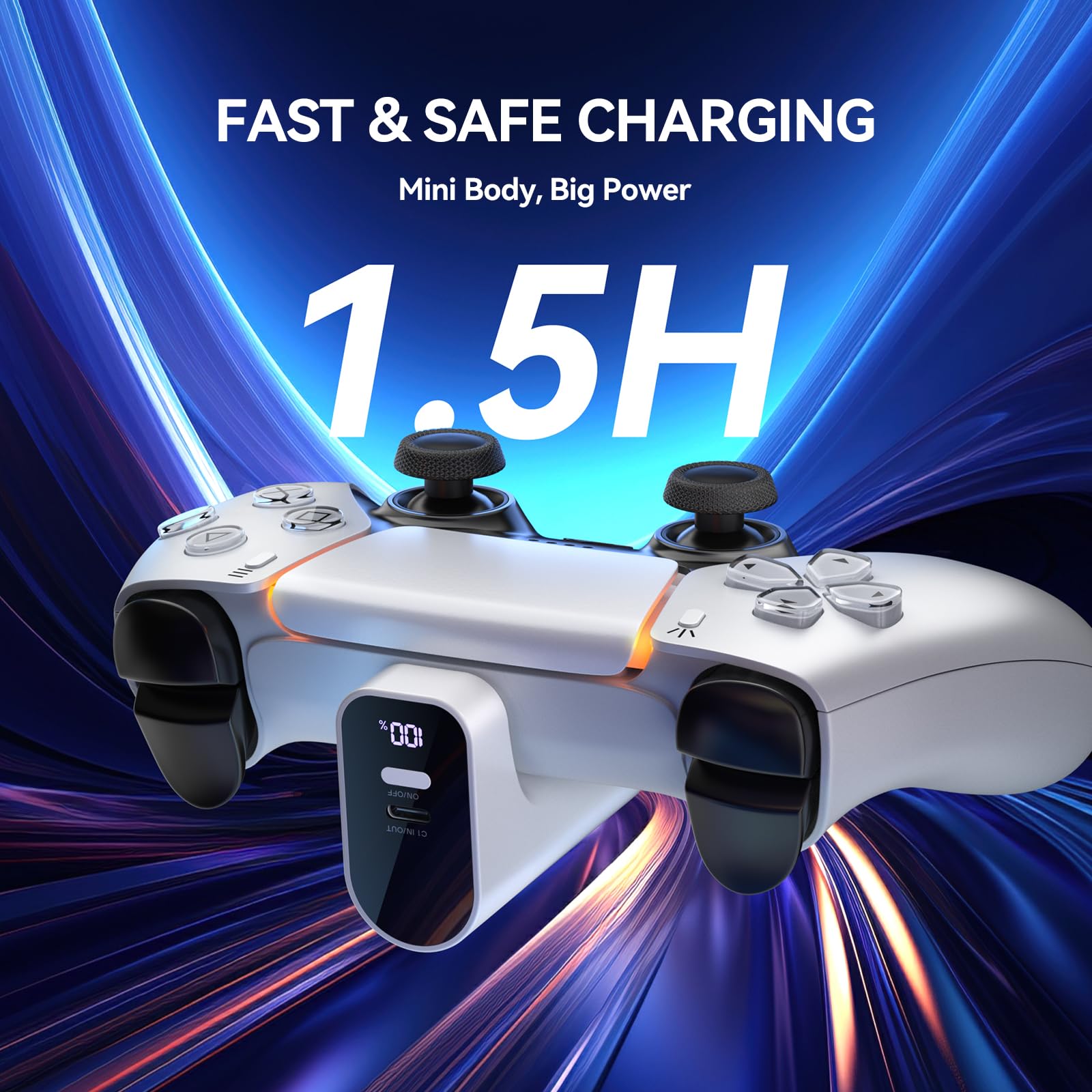 PS5 Controller Charger Battery - Gaming Accessories Bundle recensione e prezzo
