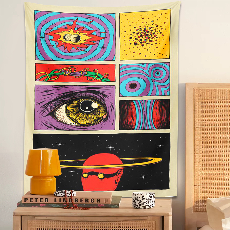 VIKAMA Psychedelic Collage Art - Vintage Gaming Accessories recensione e prezzo