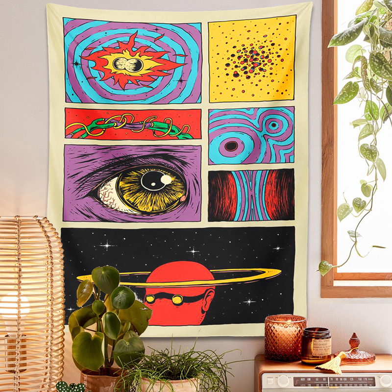 VIKAMA Psychedelic Collage Art - Vintage Gaming Accessories recensione e prezzo
