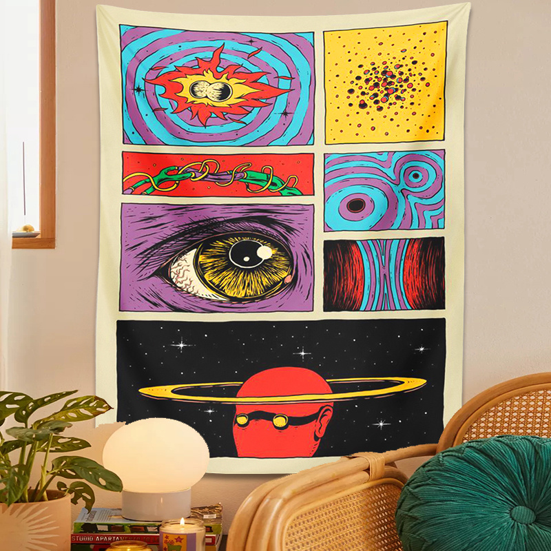 VIKAMA Psychedelic Collage Art - Vintage Gaming Accessories recensione e prezzo