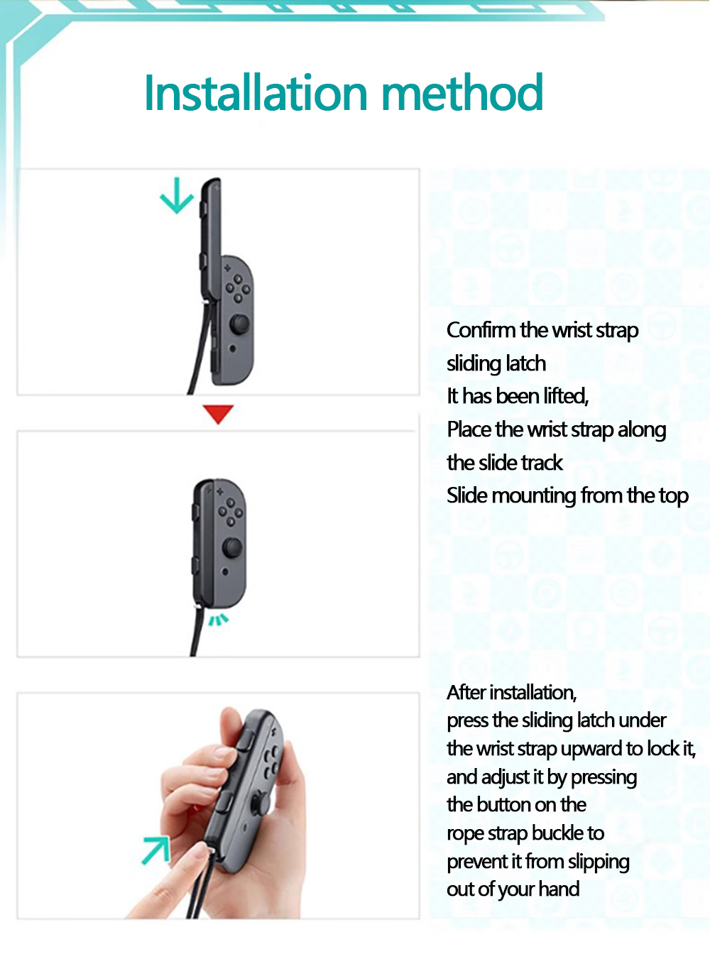 1 Pair Wrist Straps For Ninten - Japanese Gaming Accessories recensione e prezzo