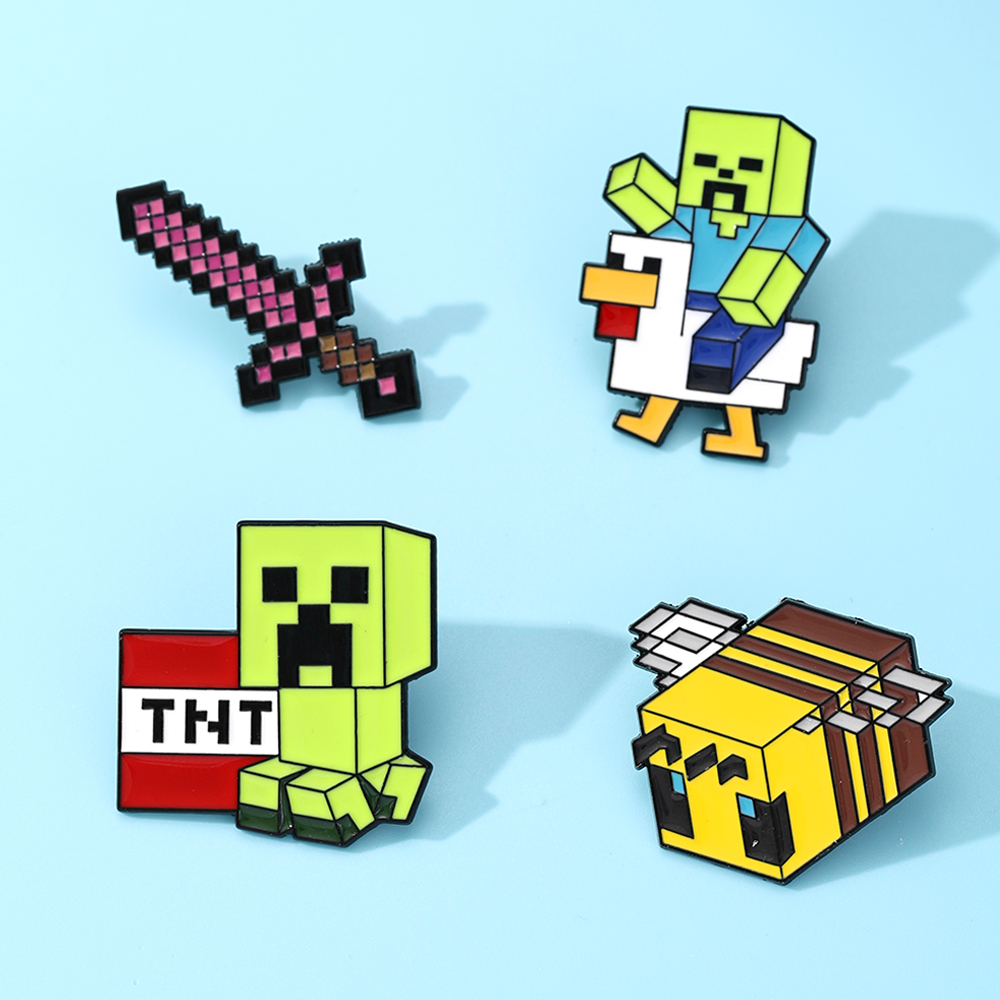 4pcs Cute Baby Zombie Chicken  - Gaming Accessories Cute recensione e prezzo