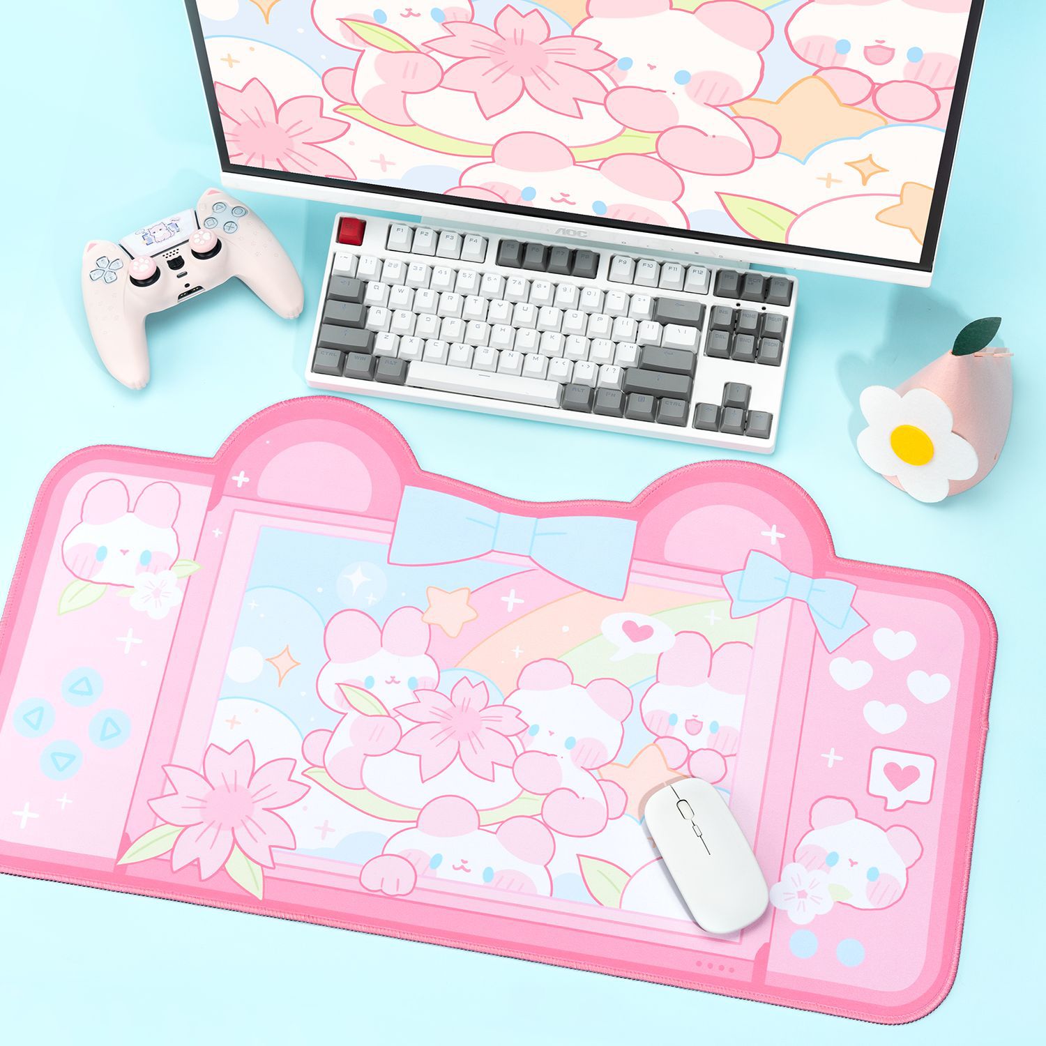 Extra Large Kawaii Gaming Mous - Gaming Accessories Cute recensione e prezzo