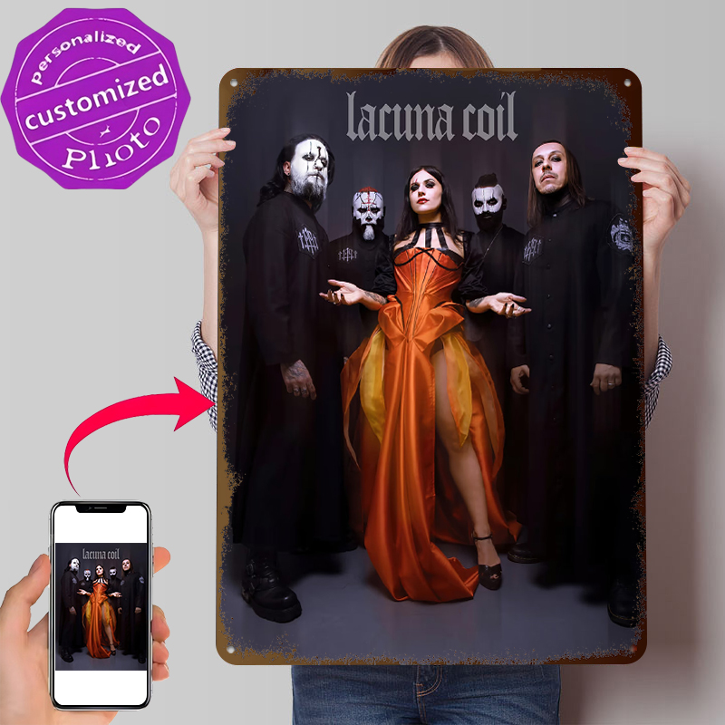 Lacuna Coil Band Portrait Tin  - Vintage Gaming Accessories recensione e prezzo