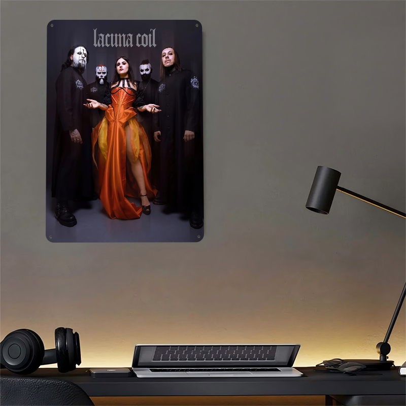 Lacuna Coil Band Portrait Tin  - Vintage Gaming Accessories recensione e prezzo