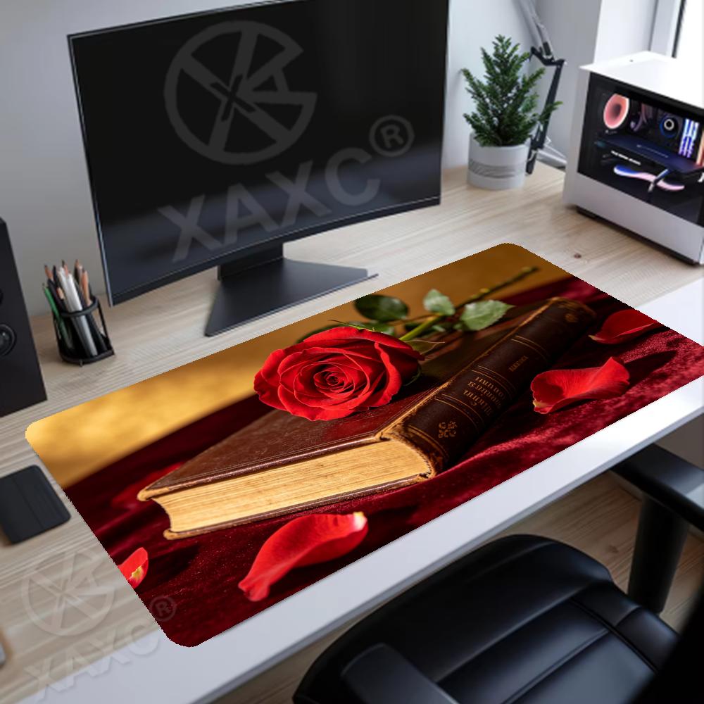 Vintage Rose & Book Desk Mat,  - Vintage Gaming Accessories recensione e prezzo