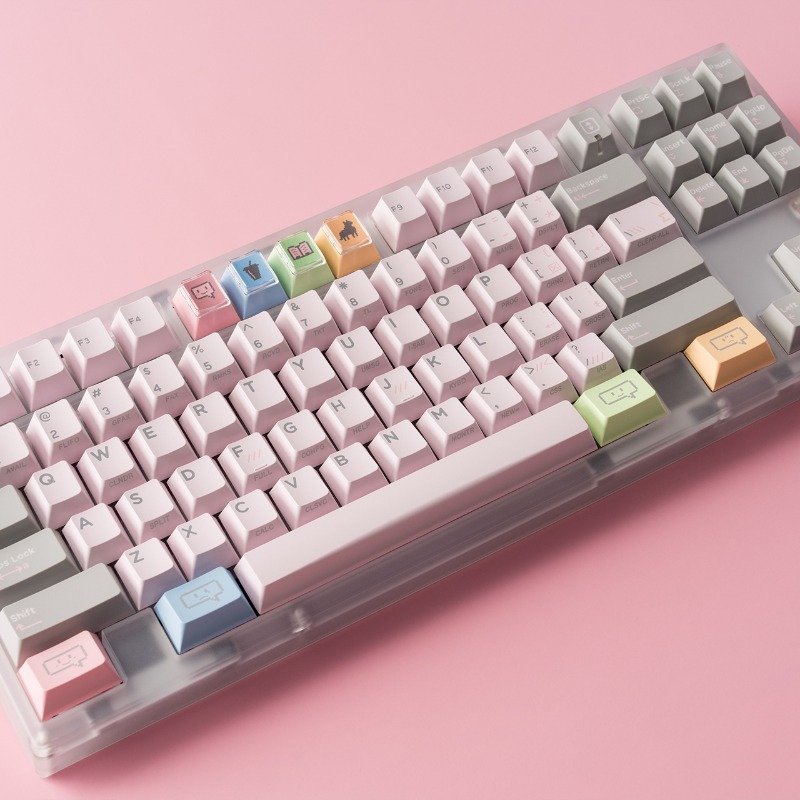 Shy Pink Vintage Theme Keycaps - Vintage Gaming Accessories recensione e prezzo