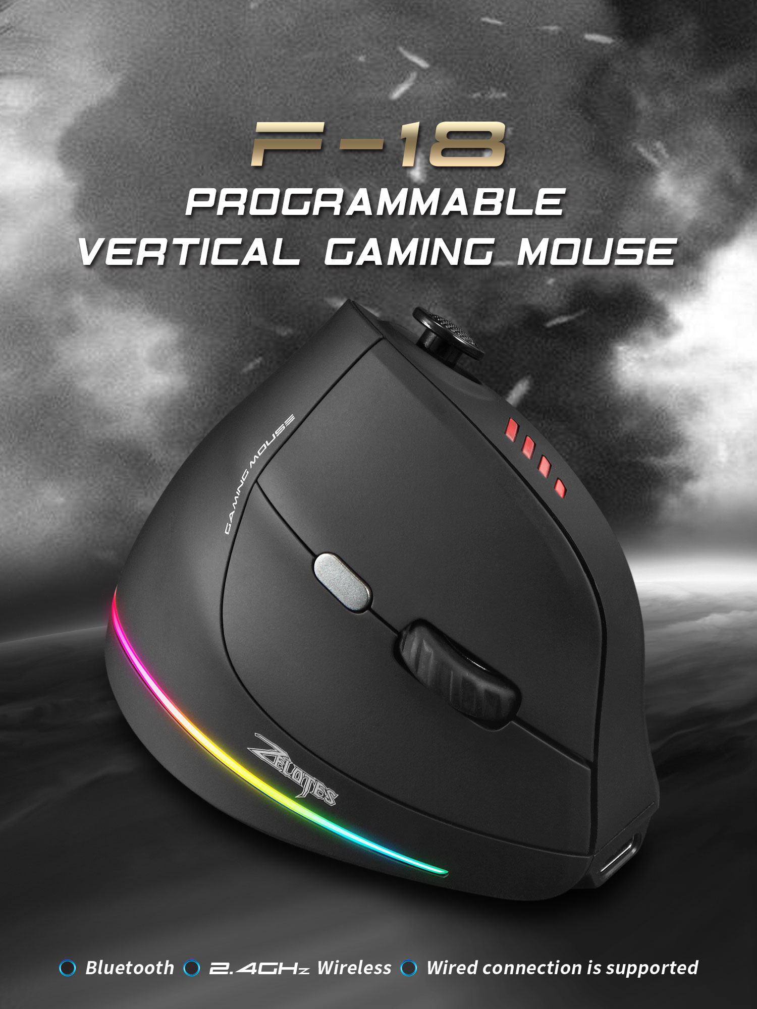 Jomaa RGB Backlit Wireless Ver - Gaming Accessories Rgb recensione e prezzo